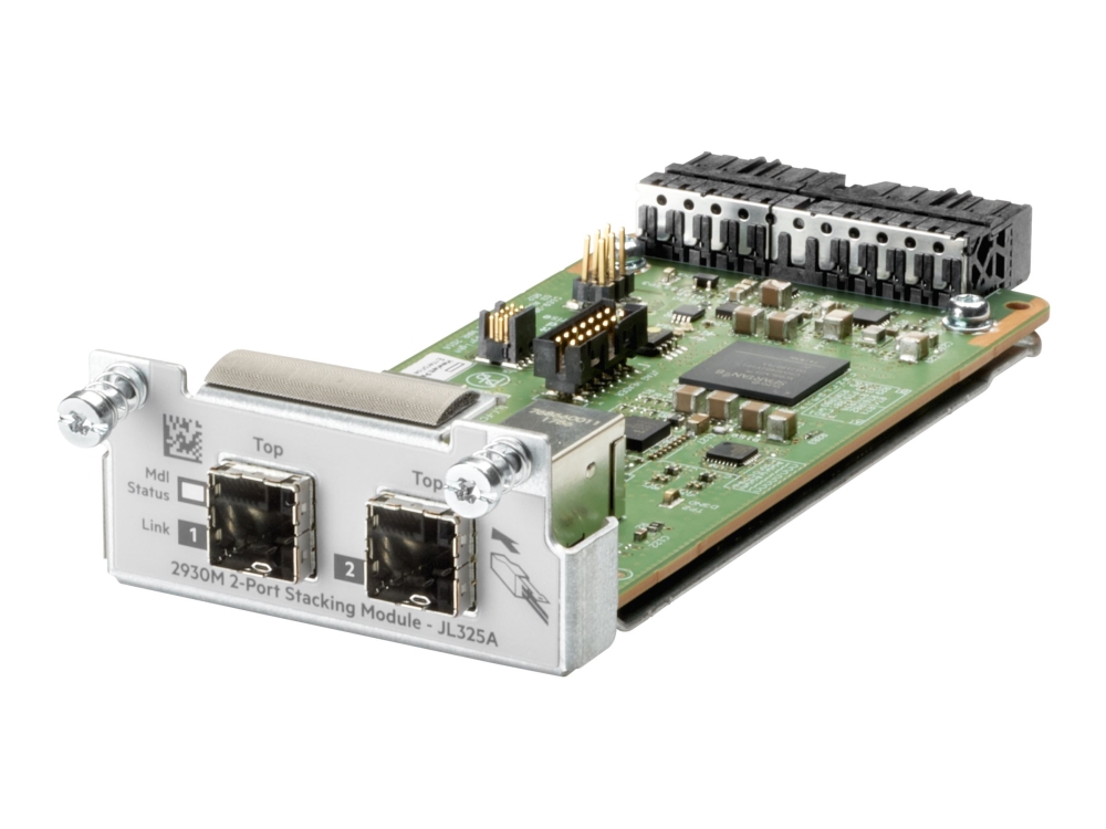 HPE Aruba - Nätverksstackningsmodul 2 - för HPE Aruba 2930M 24 Smart Rate POE+ 1-Slot | Datortillbehör - Nätverk - Övriga tillbehör | GameStuff