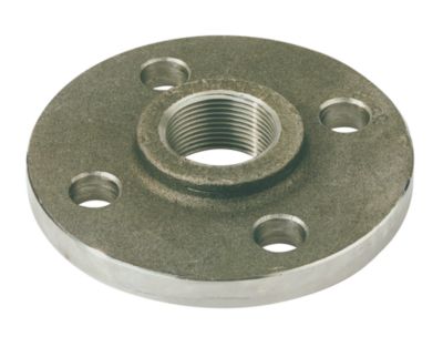 2 Svart gängad fläns PN6 EN1092-1 T013 P250GH | VVS Artiklar - Rör & Kopplingar - Svarta flänsar | GameStuff