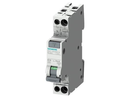 Siemens 5Sv13167kk10 Fi-Schutzschalter/Automatik-Sicherung 1-Polig 10 A 0,03 A 230 V