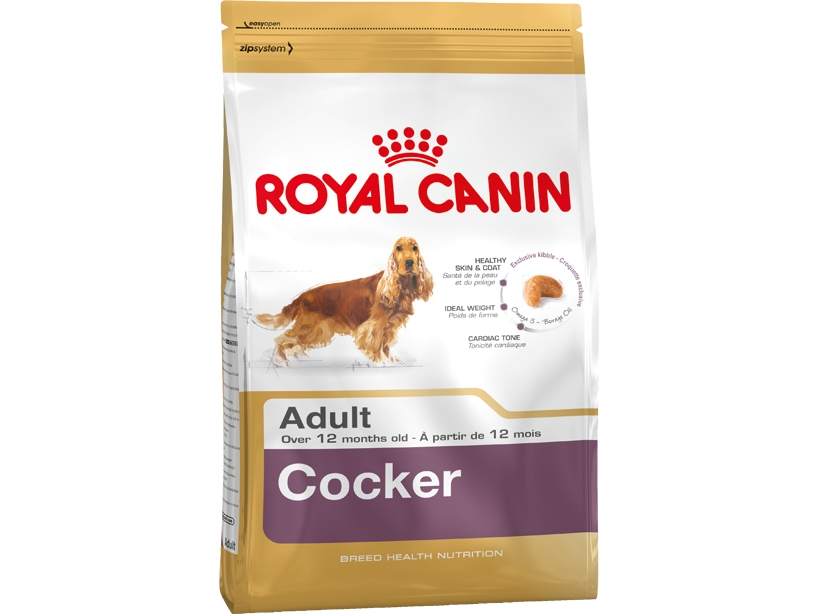 Royal Canin Cocker Adult, Adult, Cocker Spaniel, Medium (11 - 25 Majs, Fjerkræ, 12