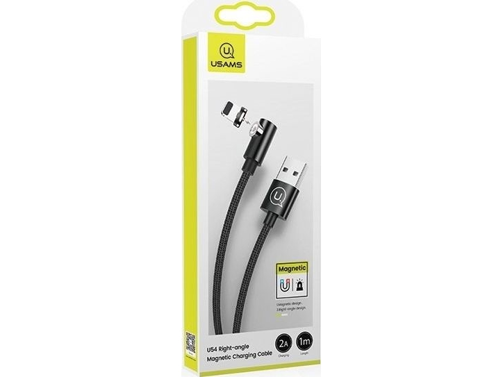 Usams Usb-A - Usb-C 1 M Usb-Kabel Schwarz (70504-Uniw)