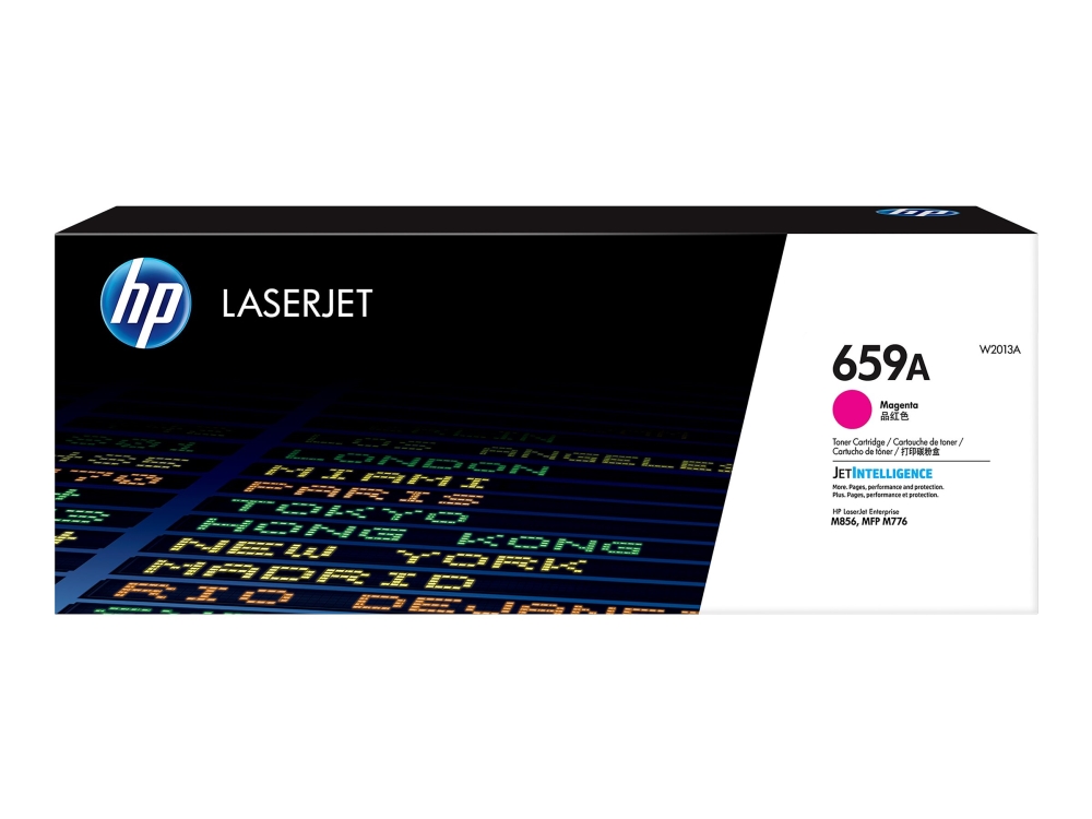 Hp 659A - Magenta - Original - Laserjet - Tonerpatron (W2013a) - For Color Laserjet Enterprise Mfp M776 Laserjet Enterprise Mfp M776