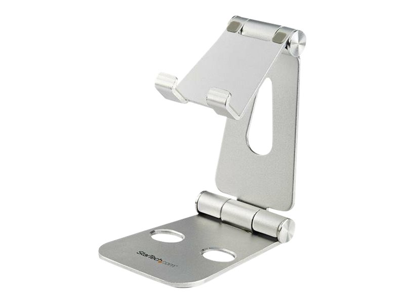 Startech Phone And Tablet Stand, Foldable Universal Mobile Device Holder For Smartphones & Tablets Adjustable Multi-Angle Ergonomic Cell Phone Stand
