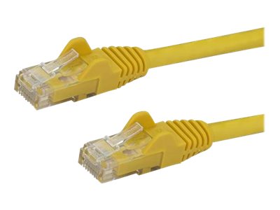 Startech 10M Cat6 Ethernet Cable, 10 Gigabit Snagless Rj45 650Mhz 100W Poe Patch Cord, Cat 6 10Gbe Utp Network Cable W/Strain Relief, Yellow, Wiring