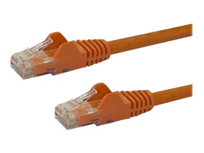 Startech.Com 7M Cat6 Ethernet Kabel, 10 Gigabit Snagless Rj45 650Mhz 100W Poe Patch Cord, Cat 6 10Gbe Utp Netzwerkkabel Mit Zugentlastung, Orange, Fl