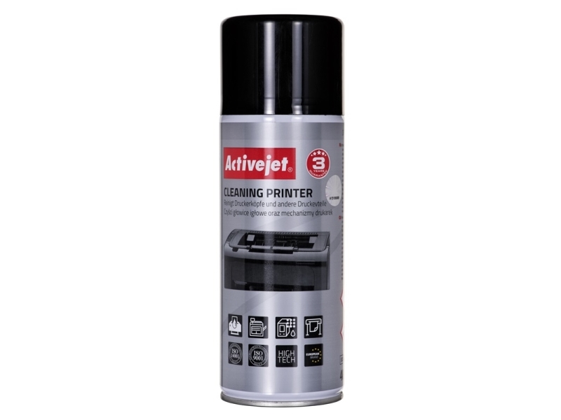 Activejet Aoc-401 Printerrens Spray, Spray, Alle Mærker, Universel, 400 Ml, Flerfarvet, Iso 9001, Iso 14001