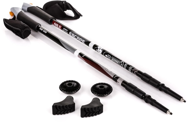 Nils Extreme Nordic Walking Stave Nw608 66-135 Cm