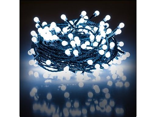 Kalėdų Eglutės Žiburiai Retlux 100 Led Balta Šalta