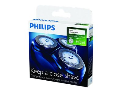Philips Hq 56 - Barberskær 3 Stk - Til Shaver - For Philips Hq130, Hq40, Hq6900, Hq6920, Hq6941, Hq6970, Hq6990 Norelco Hq6940