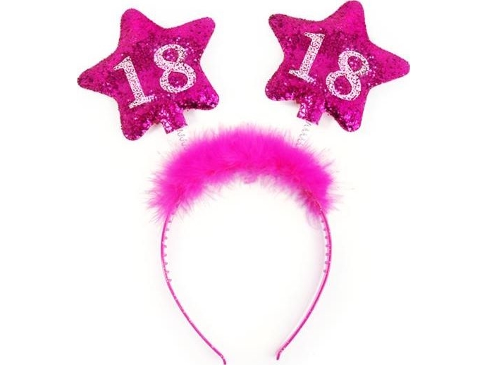 Partydeco Op18-Karton, Geburtstag, 18 Jahr(E), 18 Jahr(E), Pink, 1 Stück(E)