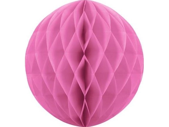 Rosa Seidenpapierball, 30 Cm