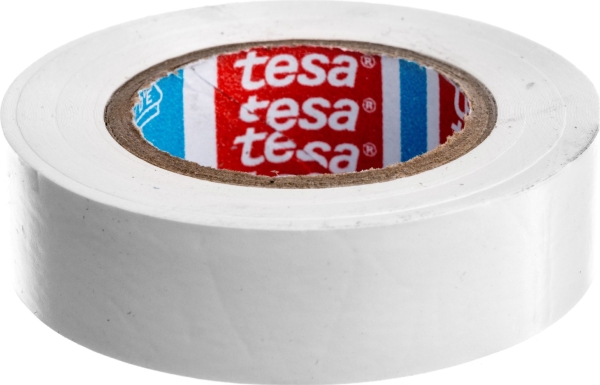 Tesa El-Isoleringsbånd 5000V Pvc 10 M 15 Mm Hvid (53948-00011-25)