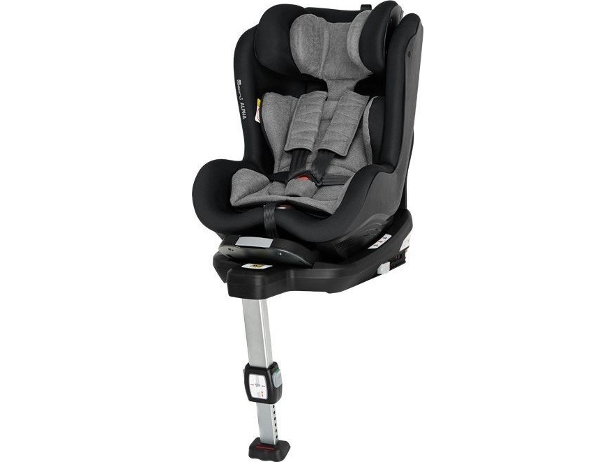 Espiro Alpha Isofix Autositz 0-18Kg Schwarz