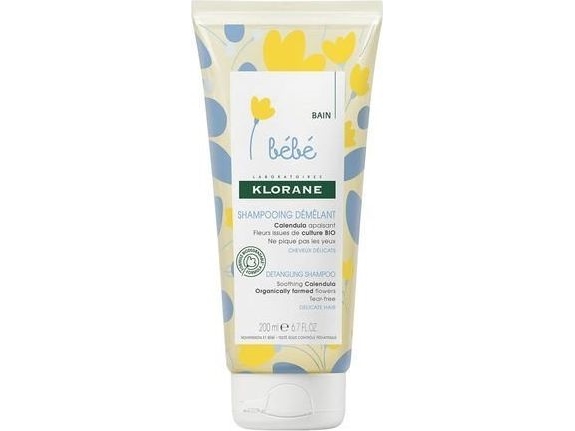 Klorane Gentle Baby Detangling Shampoo 200Ml