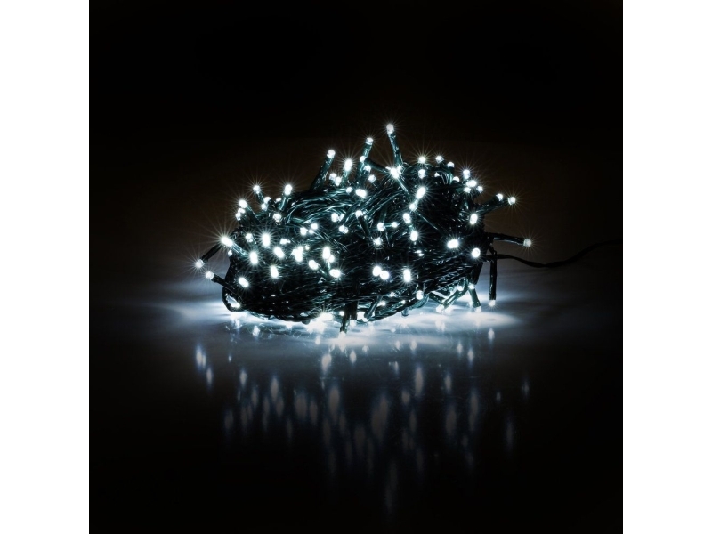 100 Led Juletrelys, Kaldhvit