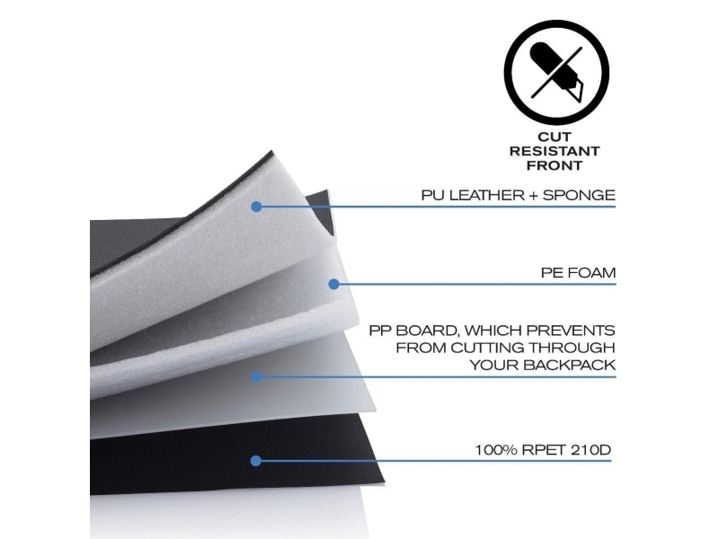 XD DESIGN ANTI-TYVERI RYGSÆK BOBBY HERO LILLE RØD P/N: P705.704