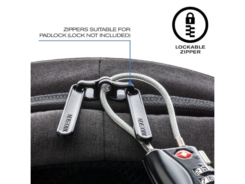 XD DESIGN ANTI-TYVERI RYGSÆK BOBBY HERO LILLE RØD P/N: P705.704