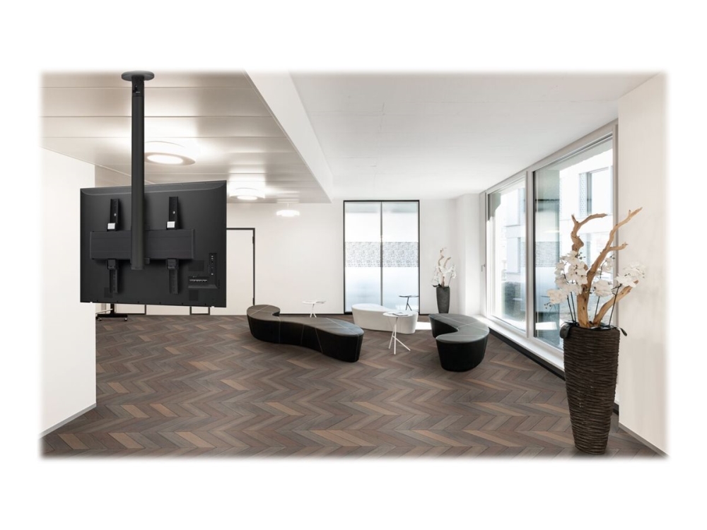 Vogel's Connect-It PUC 2430 - Komponenter til montering (stang) - for LCD display - aluminium - sort - loftsmonterbar