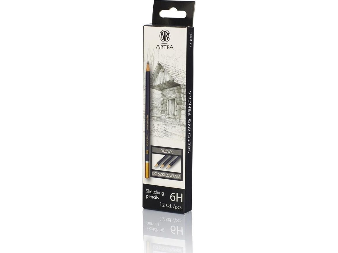 Astra Skizzenbleistift 6H Artea (12 Stück) Astra