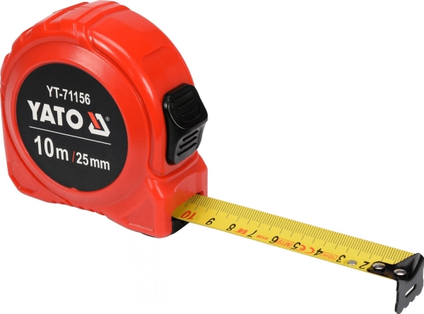 Yato målebånd rulle 10 m x 25 mm YT-71156