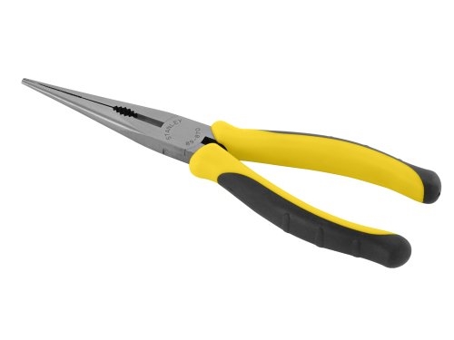 Stanley 0-89-870, Spitzzange, Schwarz, Gelb, 20 Cm, 203 G