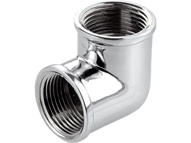 Perfexim Messing Albue Krom 3/8" (07-452-0100-000)