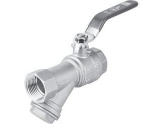 Perfexim Kugleventil Vand Ww Dn25 Med Filter, Type Tung Pha-006 G1 Ww Pn30 Dn25 (01-006-0250-000)