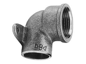 Conex Wandbogen Für Gelötete Und Gewinde-Fittings 18X1/2" Messing - 4472G018004000