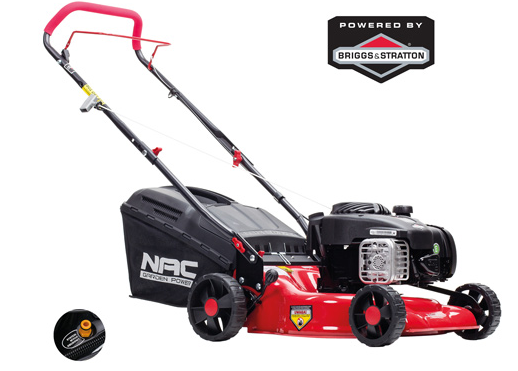 Nac Sprinalmäher Ohne Antrieb 42Cm Briggs &Amp Stratton 125Cc Lp42-450E