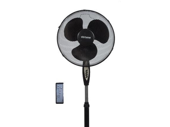 Floor Ventilator Black+Pilot 40Cm