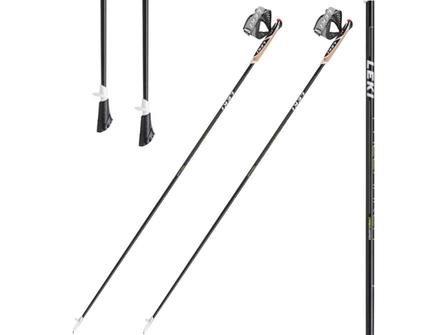 Leki Nordic Walking Poles Pacemaker Lite Black 110Cm