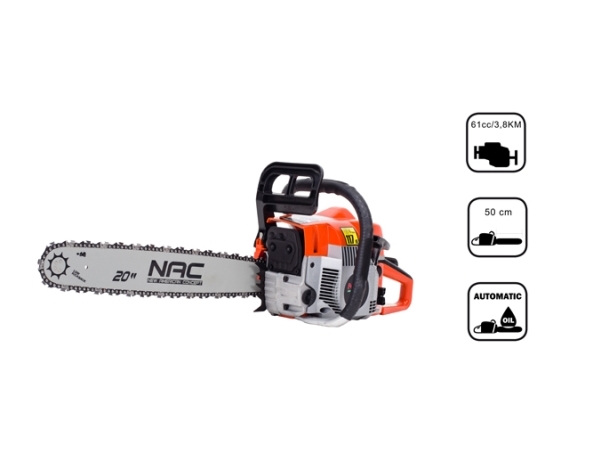 Nac Cst61-50Ac Benzindrevet Motorsav 3,8 Km 50,8 Cm Orange
