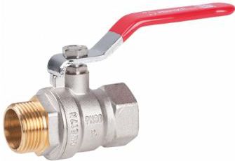 Perfexim Kugleventil Vand Dn25 Forstærket Håndtag Pha-003 G1 Wz Pn30 C Dn25 (00-003-0250-000)