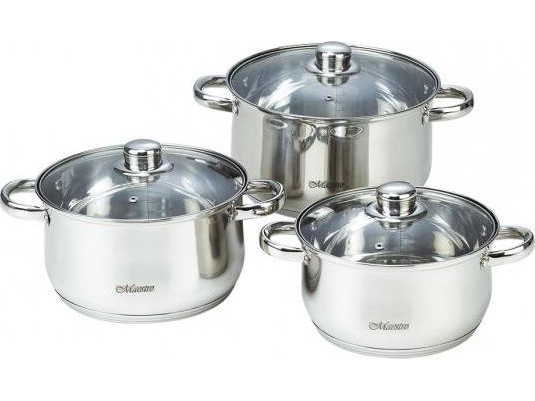Maestro Mr-2020-6Xl Sæt Gryder Med 6 Elementer