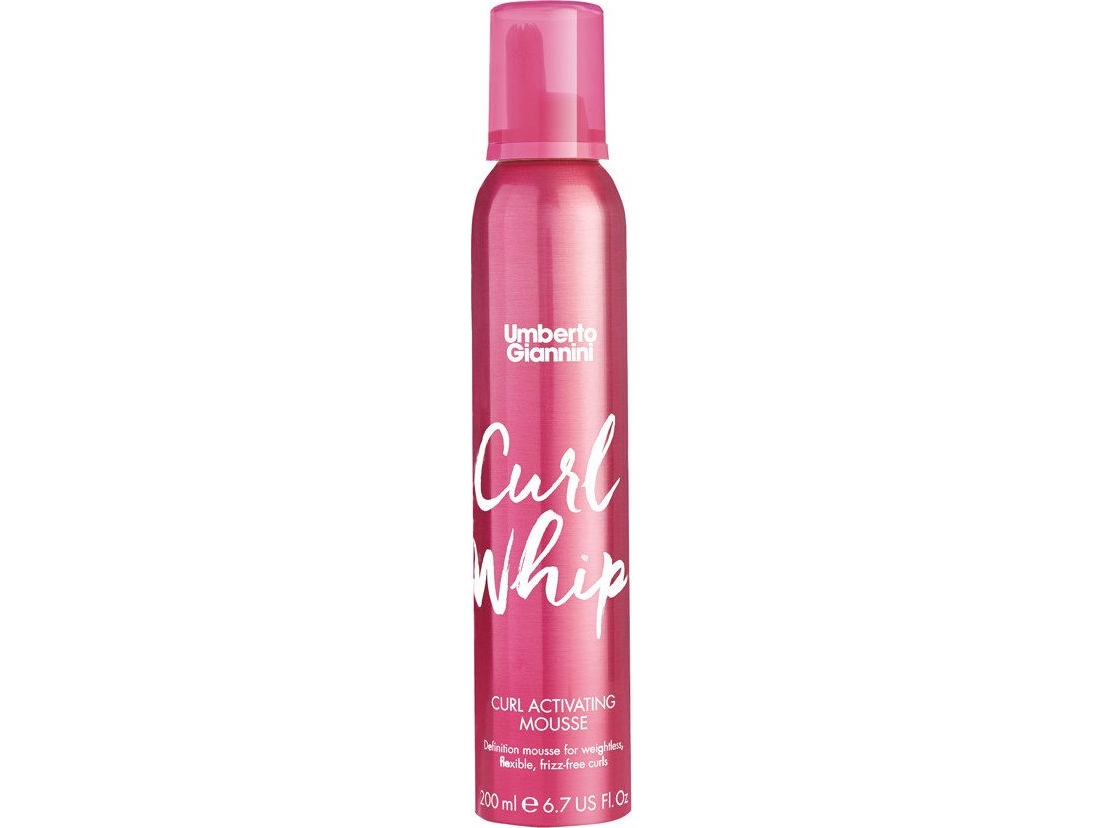 Umberto Giannini Curl Whip Curl Activating Mousse Vegan And Cruelty Free Frizz Solution For Curly Or Wavy Hair 200Ml