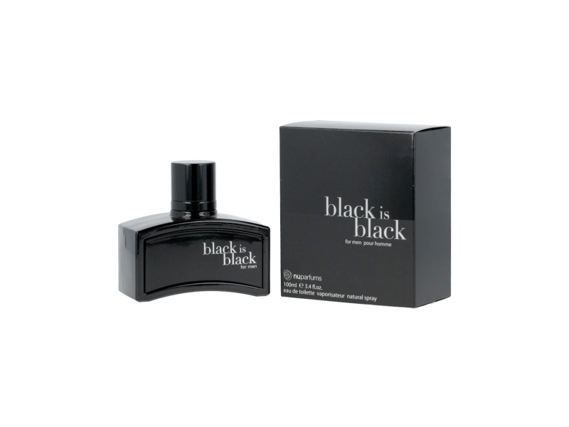 Nuparfums Black Is Black For Men Eau De Toilette 100 Ml (Man)