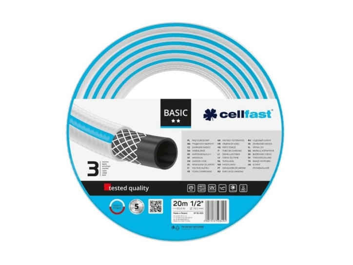 Sodo Žarna Cellfast Basic 1/2 "20M