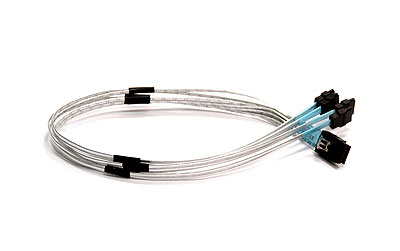 Supermicro Ipass To 4 Sata Cross-Over Cable, 50Cm, Pb-Free, 0,5 M, Sølv