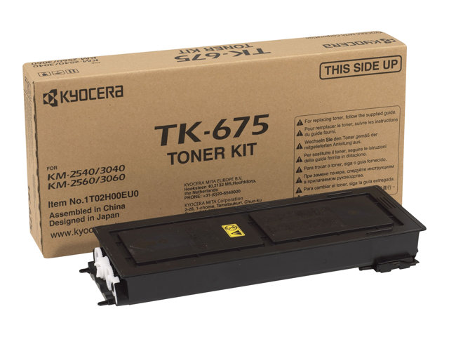 Kyocera Tk 675 - Schwarz - Original - Tonerpatrone - Für Km 2540, 2560, 3040, 3060