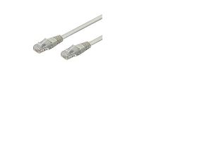 Goobay 68342, 1 m, Cat5e, U/UTP (UTP), RJ-45, RJ-45, Grå | Datortillbehör - Kablar & adaptrar - Nätverkskablar | GameStuff