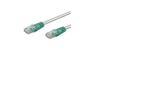 Goobay 68866, 3 M, Cat5e, U/Utp (Utp), Rj-45, Rj-45, Grün, Grau