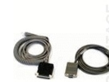 Datalogic Cab-434 Rs232 Pwr 9P Female Coiled, Rs-232, 9 Pin "D", 2,4 M