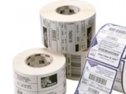 Zebra Z-Ultimate 3000T - Polyester - skinnende - permanent akryllisk klæbemiddel - belagt - 5,16 millioner - sølv - 25 x 51 mm 51800 etikette(r) (10 rulle(r) x 5180) papir - for Zebra 110, 140, 220, Z4Mplus, Z6MPlus, ZM400, ZM600  Xi Series 140, 170  Z Series ZM600