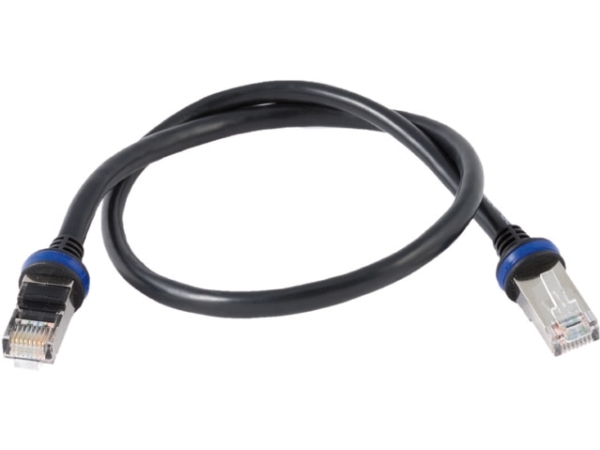 Mobotix 1M Rj-45 Cable, 1 M, Schwarz, Männlich/Männlich, 2X Rj-45