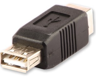 Lindy 71228, Usb A, Usb B, Sort