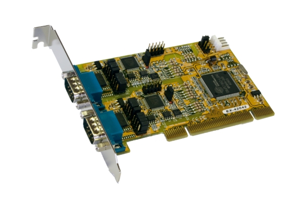 Exsys Ex-42042Is, Pci, Windows Whql, Oxford Oxpci952, Gleichstrom, 3.3, 5 V, 0 - 55 °C