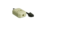 Goobay Tae-F-Nfn-Verlängerungsbox, 0,2 M, Tae-F, Tae-F, 2 X Tae-N, Rj11, Beige, Schwarz, Männlich, Weiblich