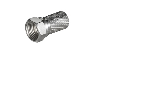 Goobay Wef 7 C 20Mm Cu Big Nut, Silber, 0,20 M