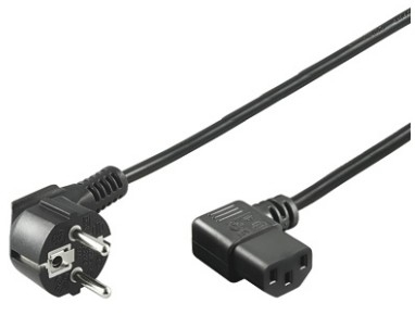 Goobay 93119, 5 M, Netzstecker Typ F, Iec C13, H05vv-F3g, 250 V