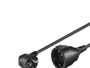 Goobay NK 117 S-500, 5 m | Datortillbehör - Kablar & adaptrar - Strömkablar | GameStuff